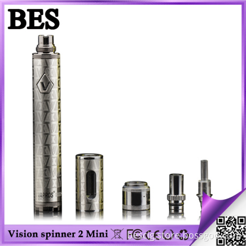 USA Popular Electronic Cigarette 850mAh Battery Mini Vision Spinner 2 Starter Kit